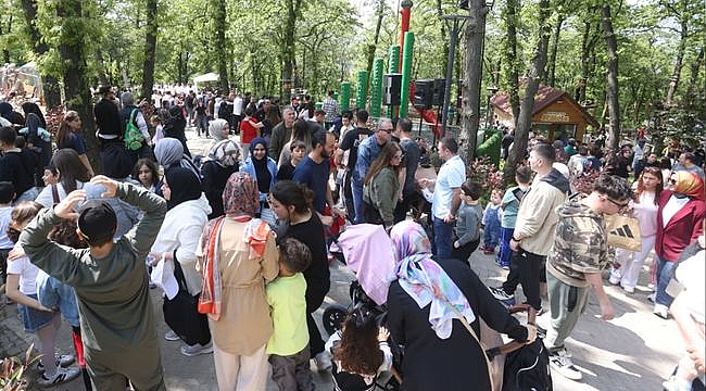 Canik Macera Parkı'na Rekor Ziyaretçi