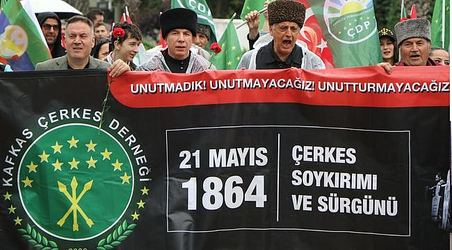 Çerkes Soykırımı ve Sürgünü Samsun'da Anıldı