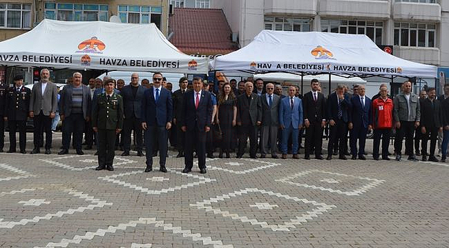 Havza'da 25 Mayıs'ın 107. Yılı Resmî Törenle Kutlandı