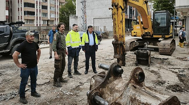 Havza'da Sel Sonrası Çalışmalar Tüm Hızıyla Sürüyor…