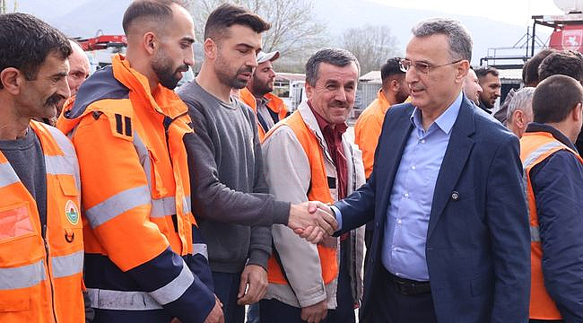 İlkadım Belediyesi Personeline Çifte Bayram