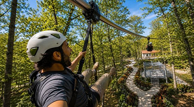 Karadeniz'in En Büyük Macera Parkı 19 Mayıs'ta Açılıyor