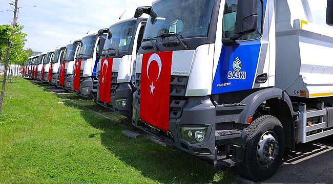 SASKİ'nin Araç Filosuna Takviye