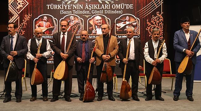 Türkiye'nin Aşıkları Samsun'da Buluştu