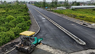 Büyükşehir'den Terme'de Yeni Yol Çalışması