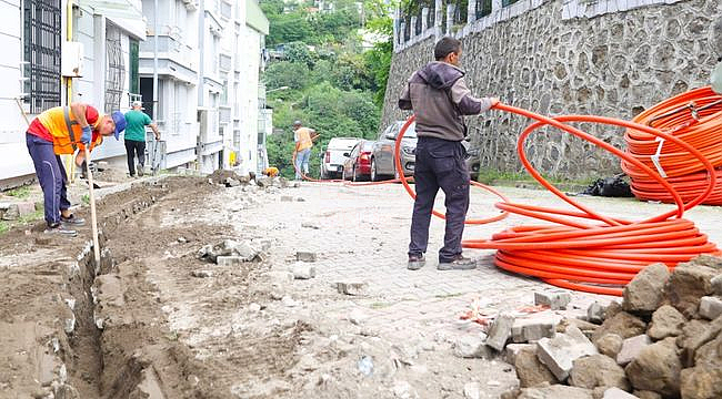 Canik Belediyesi'nden Fiber Dönüşüm