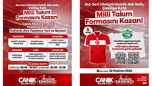 Canik'te Atık Getirene Milli Takım Forması Hediye