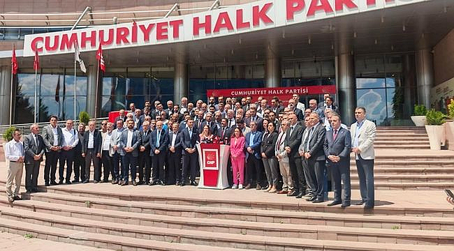 CHP İl Başkanları Genel Merkez'de!
