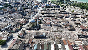 Gülsan Sanayi Sitesi'nde Yıkımlar Devam Ediyor