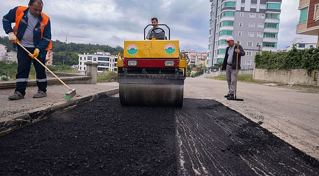 İlkadım'da Yollar Yenileniyor