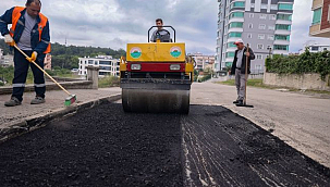 İlkadım'da Yollar Yenileniyor