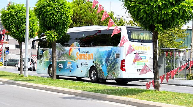 "Odak Samsun" Otobüsleri Hafta Sonu İtibarıyla Seferlerine Başlıyor