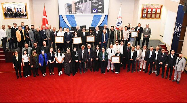 Samsun MMO'da Bayramlaşma e Ruhsat Töreni