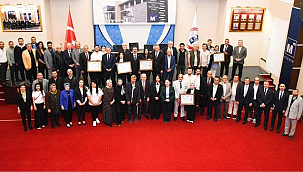 Samsun MMO'da Bayramlaşma e Ruhsat Töreni