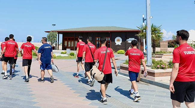 A Milli Ampute Futbol Takımı Samsun Kampında