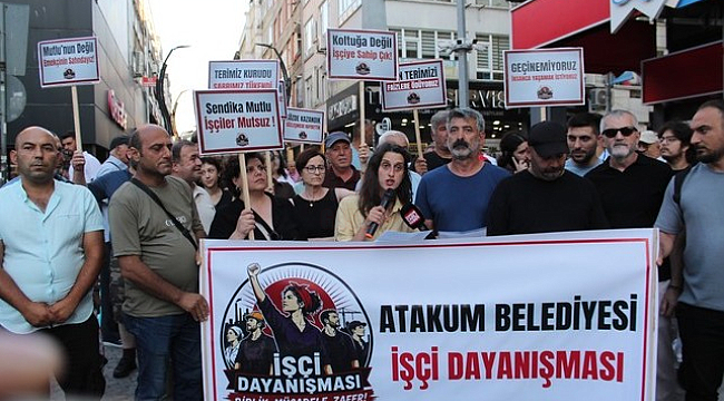 Atakum Belediyesinde 4 Aydır Ödenmeyen Maaşlar İçin İşçilerden Tepki Geldi! - VİDEOLU