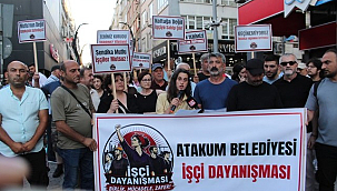 Atakum Belediyesinde 4 Aydır Ödenmeyen Maaşlar İçin İşçilerden Tepki Geldi! - VİDEOLU