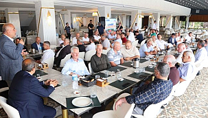 Başkan Sandıkçı Muhtarlarla Buluştu