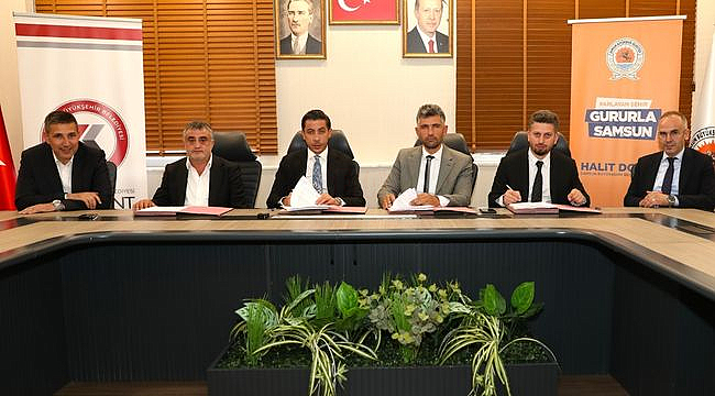 Büyükşehir'in Atakum'daki Gelir Paylaşımı İhalesinde Sözleşme İmzalandı