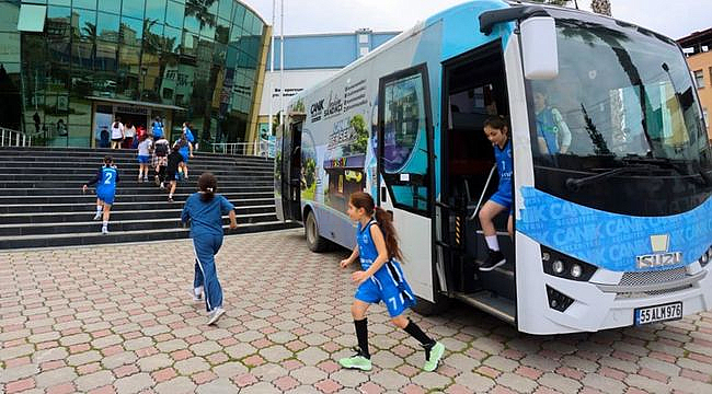 Canik Belediyesi'nden Ücretsiz Sporcu Servisi