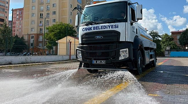 Canik'e Daha İyi Hizmet İçin Yeni Arazöz Filoda
