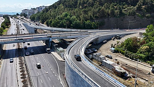 Kenan Şara Köprülü Kavşağı Trafiğe Açıldı