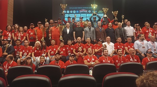 Petlas 2026 Türkiye Offroad Şampiyonası Ödül Töreni Vezirköprü'de Yapıldı!