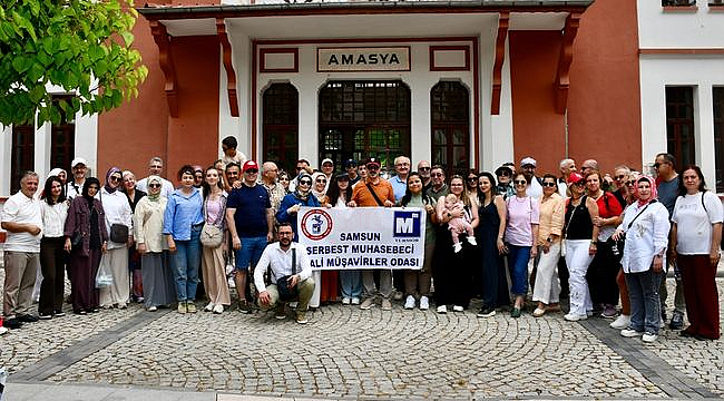 Samsun MM Odası Üyeleri ve Aileleri Amasya'da Buluştu