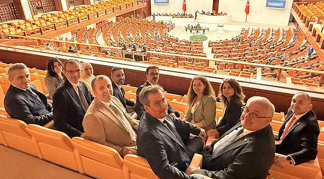 Samsun SMM Müşavirler Odası'ndan TBMM Ziyareti 