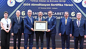 Samsun TSO'nun Akreditasyon Gururu