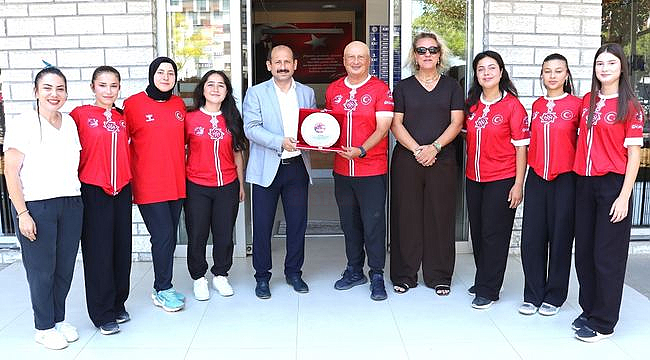 Samsunspor Bocce Takımı'ndan İl Müdürü Feyzullah Dereci'ye ziyaret