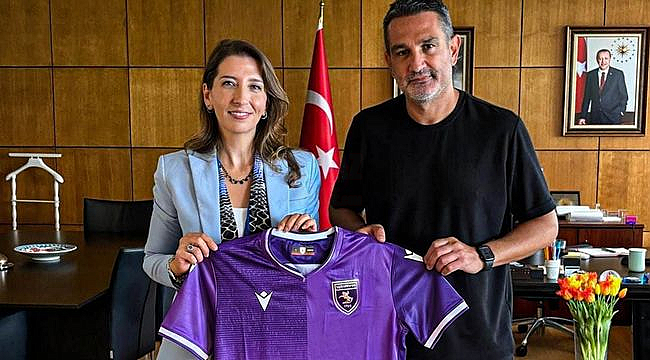 Samsunspor'dan Rotterdam Başkonsolosu Sevgi Kısacık'a Ziyaret