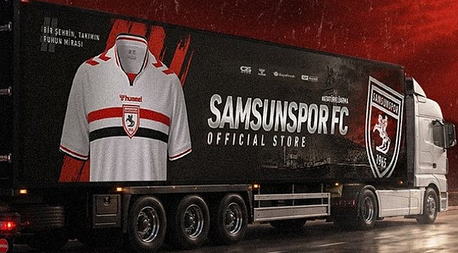 Samsunspor Gezici Mağazasının İlçelere Geleceği Tarihler Açıklandı!