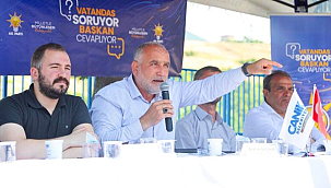 Toptepe'de Vatandaş Sordu, Başkan Sandıkçı Cevapladı