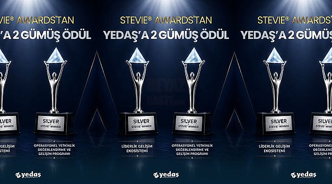 YEDAŞ'a Stevıe Awards'tan İki Gümüş Ödül