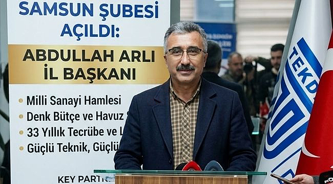 Abdullah Arlı İl Başkanı Olarak Görevine Başladı