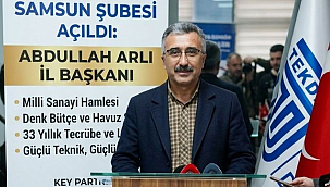 Abdullah Arlı İl Başkanı Olarak Görevine Başladı