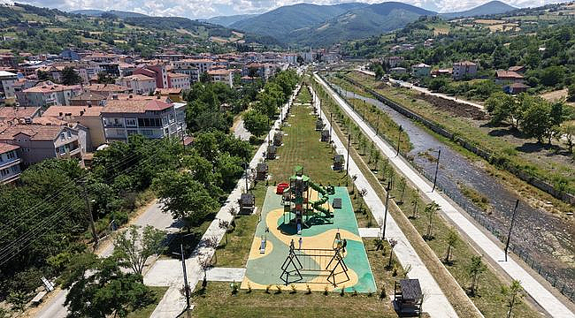 Alaçam Sedde Rekreasyon Alanında Çalışmalar Tamamlandı