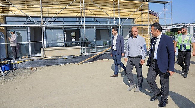Başkan Doğan İlkadım Balık Restoranı'ndaki Çalışmaları Yerinde İnceledi!