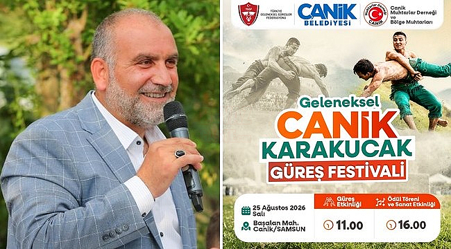 Canik Karakucak Güreş Festivali Başlıyor!