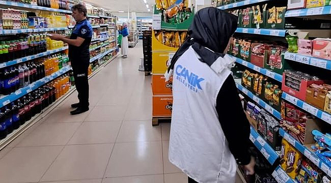 Canik Zabıtasından Sıkı Denetim
