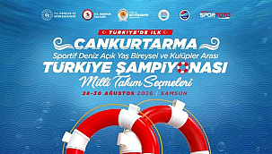 Cankurtarma Sportif Deniz Türkiye Şampiyonası Samsun'da Düzenlenecek