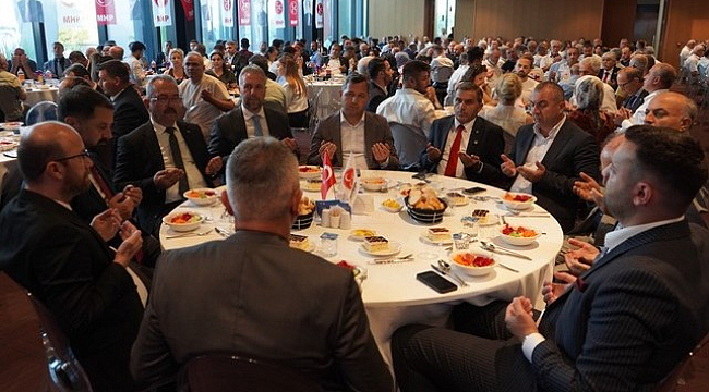 MHP Samsun Teşkilatı Kongre Öncesi Birlik Yemeğinde Buluştu!