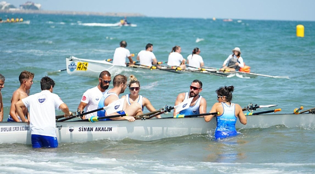 Samsun'da Türkiye Deniz Küreği Şampiyonası Başladı!