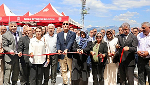 Tohum Eleme Tesisi Vezirköprü'de Hizmete Açıldı!