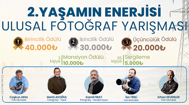YEDAŞ'IN "YAŞAMIN ENERJİSİ" ULUSAL FOTOĞRAF YARIŞMASI BAŞLADI
