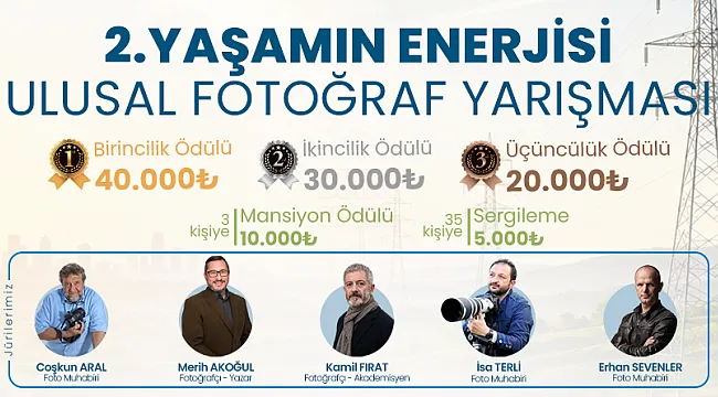 YEDAŞ’IN “YAŞAMIN ENERJİSİ” ULUSAL FOTOĞRAF YARIŞMASI BAŞLADI