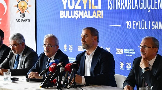 AK Parti Samsun, Tüm İlçelerde 'Türkiye Yüzyılı Buluşmaları' İçin Sahada!