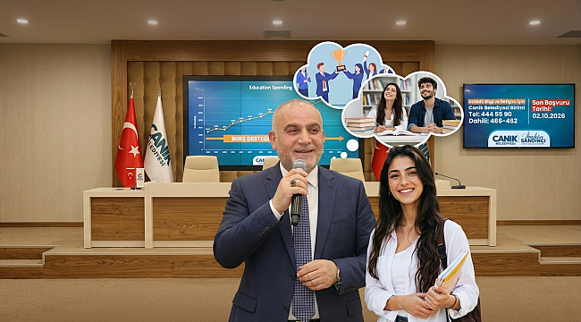 Başvurular Başladı! Bu Yıl Da Burslar Canik Belediyesi'nden!