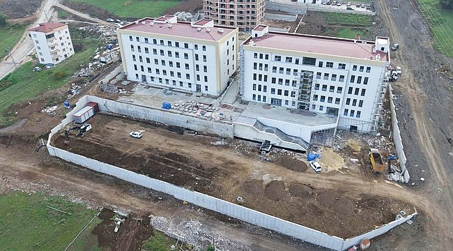Canik Fen Lisesi Yapım Çalışmalarında Sona Gelindi!